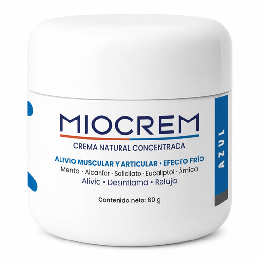 Miocrem Azul 60 g – Alivio muscular con efecto frío