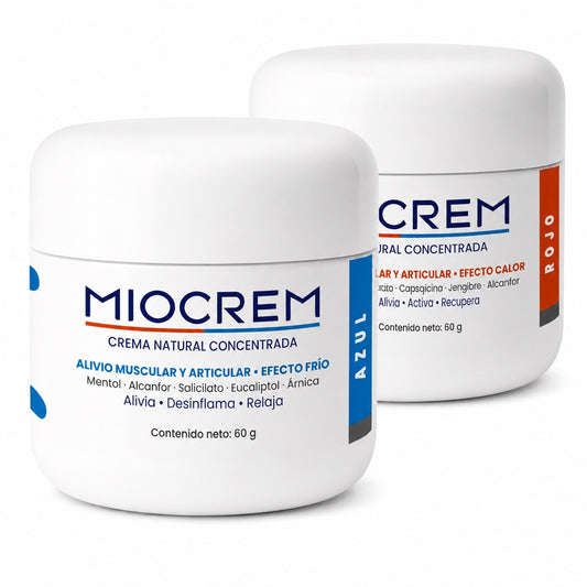 Dúo Miocrem Azul + Rojo