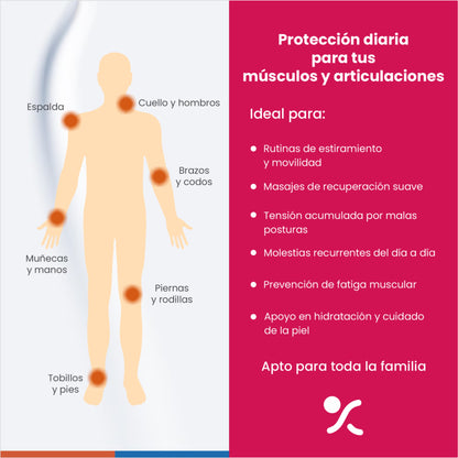 Miocrem Diario 60 g  Cuidado natural para músculos y articulaciones