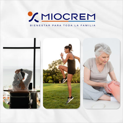 Miocrem Azul 60 g | Crema efecto frío para bienestar muscular y articular