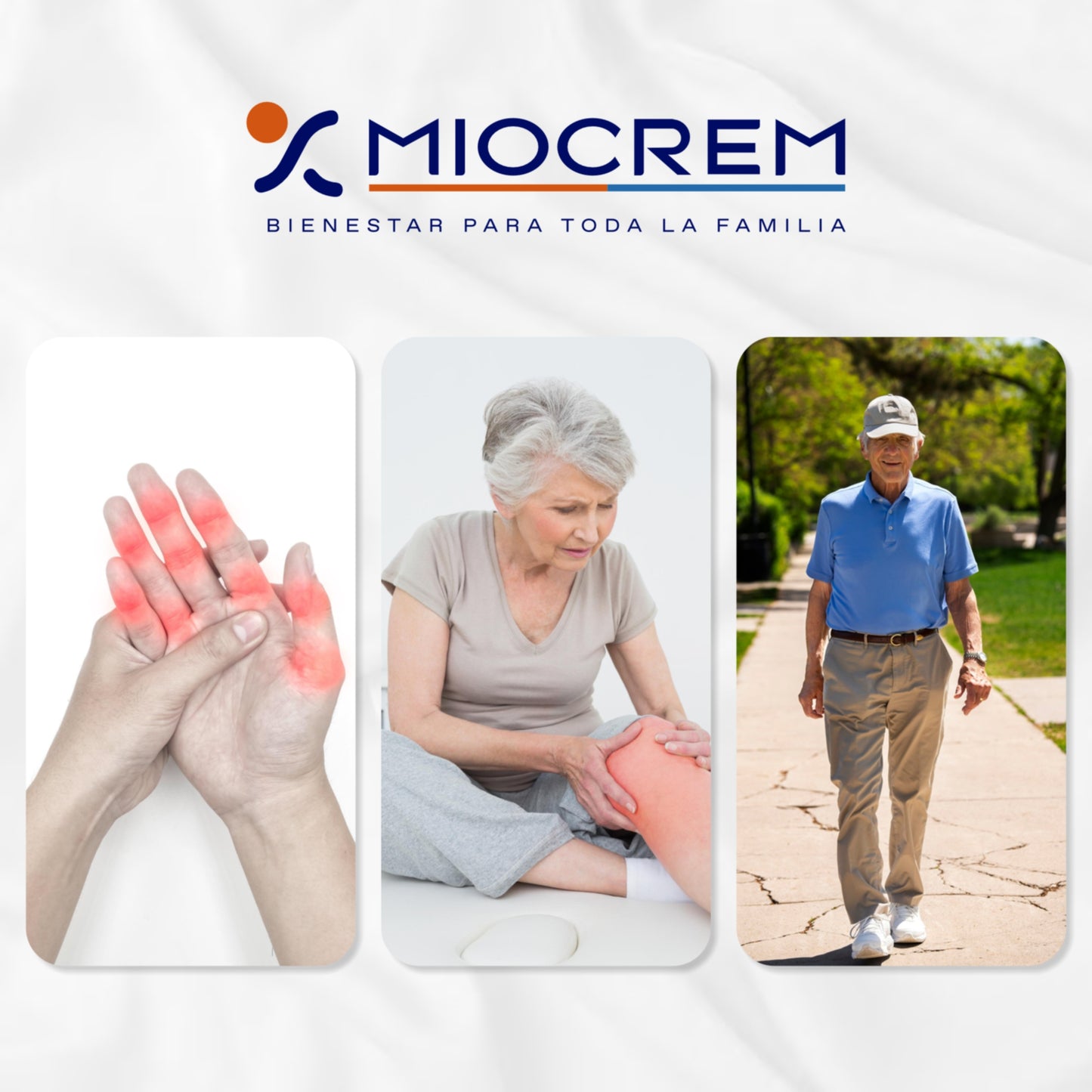 Miocrem Rojo 60 g | Crema con efecto calor para el bienestar muscular y articular