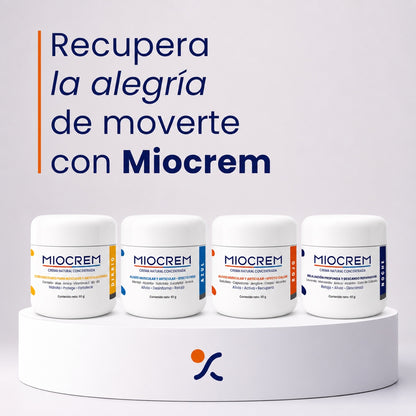 Pack x2 Miocrem Rojo 60 g – Alivio muscular y articular con efecto calor