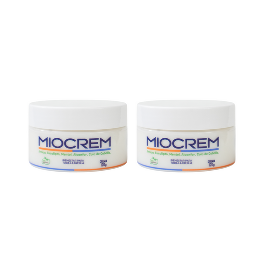 6. Miocrem Combo Uso Continuo (2x120g) – Cuidado Natural para Alivio Prolongado
