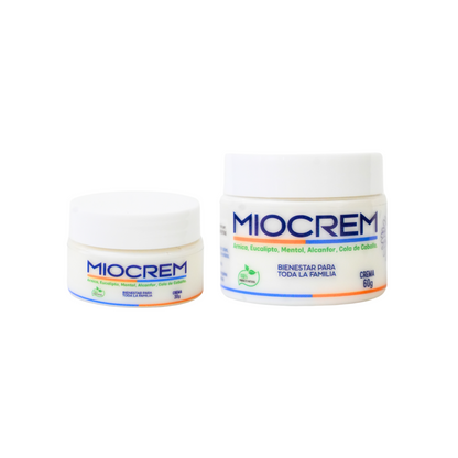 5. Miocrem Combo Activo (60g + 30g) – Alivio Natural para el Día a Día