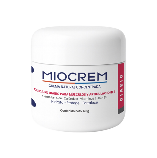 Miocrem Diario 60 g  Cuidado natural para músculos y articulaciones